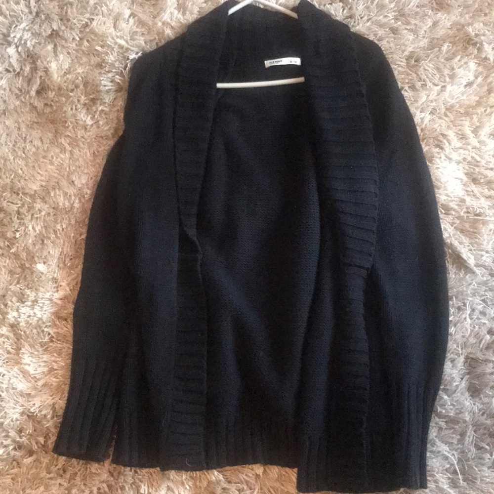 Cardigan without waist string/ ribbon